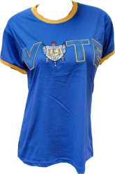 View Buying Options For The Buffalo Dallas Sigma Gamma Rho Vote Ringer T-Shirt