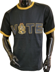 View Buying Options For The Buffalo Dallas Alpha Phi Alpha Vote Ringer T-Shirt