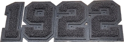 View Buying Options For The Sigma Gamma Rho Year 1922 Black Series Chenille Iron-On Patch