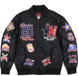 View Buying Options For The Big Boy Negro Leagues Commemorative S10 Mens Bomber Jacket