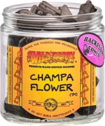 View Buying Options For The Wild Berry Champa Flower Backflow Incense Cones [Pre-Pack]