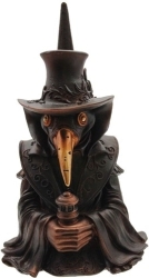 View Buying Options For The Plague Doctor Backflow Incense Cone Burner