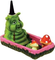 View Buying Options For The Caterpillar Backflow Incense Cone Burner