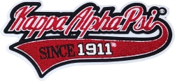 View Buying Options For The Kappa Alpha Psi Vintage Tail Design Chenille Iron-On Patch