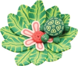 View Buying Options For The Fimo Round Turtle Dish Incense Burner