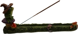 View Buying Options For The Mystical Frog Incense Boat Incense Burner