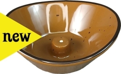 View Buying Options For The Ceramic Oval Incense Burner