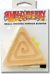 View Buying Options For The Wild Berry Triangle Design Incense Powder Burner