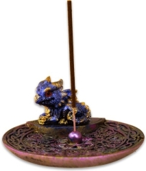 View Buying Options For The Purple Dragon Plate Incense Burner