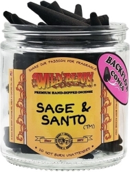 View Buying Options For The Wild Berry Sage & Santo Backflow Incense Cones [Pre-Pack]