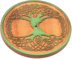 View Buying Options For The Wooden Round Tree Incense Burner