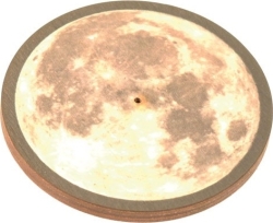 View Buying Options For The Wooden Round Moon Incense Burner