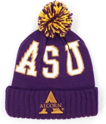 View Buying Options For The Big Boy Alcorn State Braves S255 Beanie With Ball