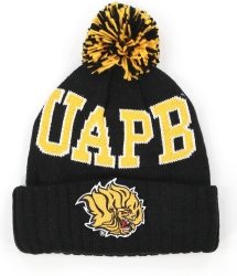 View Buying Options For The Big Boy Arkansas At Pine Bluff Golden Lions S255 Beanie With Ball