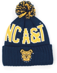 View Buying Options For The Big Boy North Carolina A&T Aggies S255 Beanie With Ball