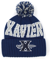 View Buying Options For The Big Boy Xavier Musketeers S255 Beanie With Ball