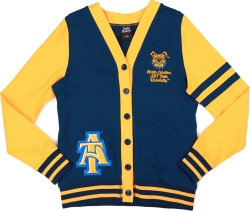 View Buying Options For The Big Boy North Carolina A&T Aggies S11 Womens Lightweight Cardigan