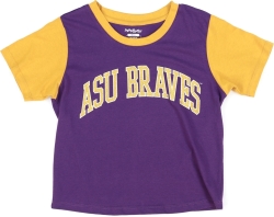 View Buying Options For The Big Boy Alcorn State Braves S5 Womens Cropped Tee