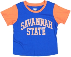 View Buying Options For The Big Boy Savannah State Tigers S5 Womens Cropped Tee