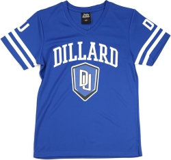 View Buying Options For The Big Boy Dillard Bleu Devils S1 Womens Football Jersey Tee