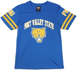 View Buying Options For The Big Boy Fort Valley State Wildcats S1 Womens Football Jersey Tee