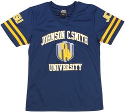 View Buying Options For The Big Boy Johnson C. Smith Golden Bulls S1 Womens Football Jersey Tee