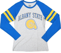 View Buying Options For The Big Boy Albany State Golden Rams S5 Womens Long Sleeve Tee