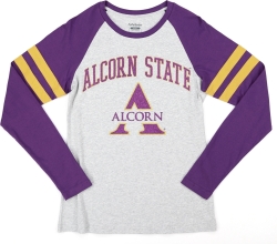 View Buying Options For The Big Boy Alcorn State Braves S5 Womens Long Sleeve Tee