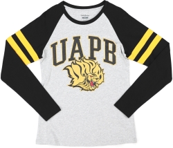 View Buying Options For The Big Boy Arkansas At Pine Bluff Golden Lions S5 Womens Long Sleeve Tee