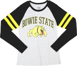 View Buying Options For The Big Boy Bowie State Bulldogs S5 Womens Long Sleeve Tee