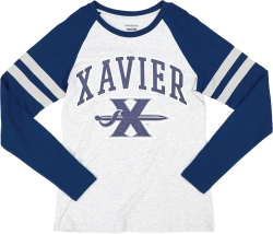 View Buying Options For The Big Boy Xavier Musketeers S5 Womens Long Sleeve Tee