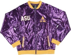 View Buying Options For The Big Boy Alcorn State Braves S5 Womens Sequins Jacket