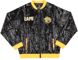 View Buying Options For The Big Boy Arkansas At Pine Bluff Golden Lions S5 Womens Sequins Jacket