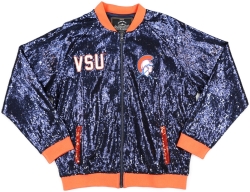 View Buying Options For The Big Boy Virginia State Trojans S5 Womens Sequins Jacket