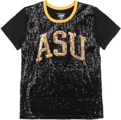 View Buying Options For The Big Boy Alabama State Hornets S7 Womens Sequins Tee