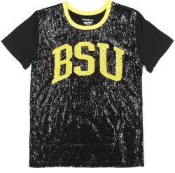 View Buying Options For The Big Boy Bowie State Bulldogs S7 Womens Sequins Tee