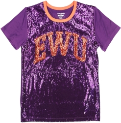 View Buying Options For The Big Boy Edward Waters Tigers S7 Womens Sequins Tee