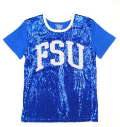 View Buying Options For The Big Boy Fayetteville State Broncos S7 Womens Sequins Tee