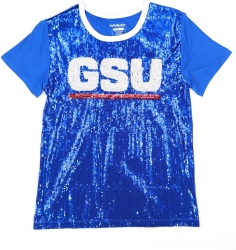 View Buying Options For The Big Boy Georgia State Panthers S7 Womens Sequins Tee