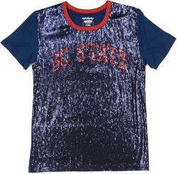 View Buying Options For The Big Boy South Carolina State Bulldogs S7 Womens Sequins Tee