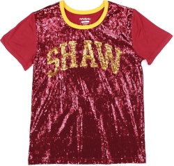 View Buying Options For The Big Boy Shaw Bears S7 Womens Sequins Tee