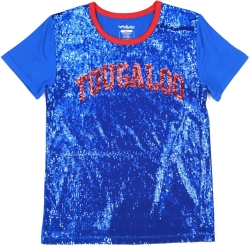 View Buying Options For The Big Boy Tougaloo Bulldogs S7 Womens Sequins Tee