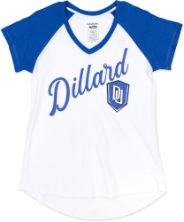 View Buying Options For The Big Boy Dillard Bleu Devils S4 Womens V-Neck Tee