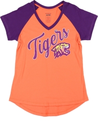 View Buying Options For The Big Boy Edward Waters Tigers S4 Womens V-Neck Tee