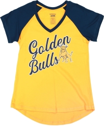 View Buying Options For The Big Boy Johnson C. Smith Golden Bulls S4 Womens V-Neck Tee