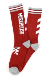 View Buying Options For The Big Boy Morehouse Maroon Tigers S6 Mens Athletic Socks