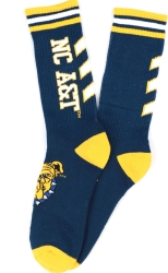 View Buying Options For The Big Boy North Carolina A&T Aggies S6 Mens Athletic Socks