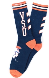 View Buying Options For The Big Boy Virginia State Trojans S6 Mens Athletic Socks