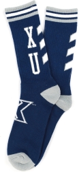 View Buying Options For The Big Boy Xavier Musketeers S6 Mens Athletic Socks