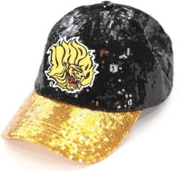 View Buying Options For The Big Boy Arkansas At Pine Bluff Golden Lions S145 Womens Sequins Cap